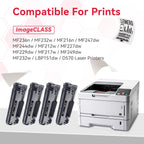 LEMERO 137 Black Toner Cartridge Compatible Replacement for Canon 137 CRG-137 Black Toner for ImageClass D570 MF236n MF232w MF216n LBP151dw Printer (137 Black-4 Pack)