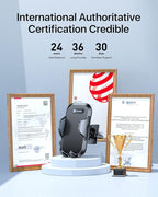 andobil 2025 Upgraded Car Phone Holder Mount for Vent, Military Sturdy Metal Clip Air Vent Phone Holder for Your Car Easy Used Cell Phone Car Mount for iPhone 16 15 14 13 12 Pro Max Samsung S25 S24