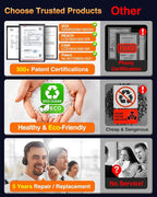 VANMASS Universal Car Phone Holder 2025【Strongest Suction & Military-Grade】Phone Holders for Your Car Windshield Dashboard Vent with【Patent & Safety Certs】Cell Phone Mount for iPhone Samsung Android