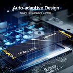 2TB NVMe SSD PCIe Gen4 M.2 SSD for PS5, Up to 5000 MB/s, Internal Gaming 3D NAND SLC Cache Solid State Drive Upgrade Storage for PC/Laptops S690Q