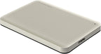 Toshiba Canvio Advance 1TB Portable External Hard Drive USB 3.0, White - HDTCA10XW3AA
