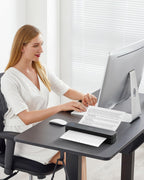 iDPRT Portable Thermal Printer, MT610 Pro Wireless for Travel, 300 DPI Bluetooth Inkless Printer Support 8.5" X 11" US Letter&A4&A5 Thermal Paper for Home, Compatible with iOS, Android, Laptop, Black