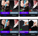 Penyeah Stylus, 4-in-1 Stylus Pen for Touch Screen, High Precision and Sensitivity Disc,Mesh,2 Sized Rubber Tips, Universal for iPhone/iPad/Android/Samsung/HP Tablets All Capacitive Touch Screens-Blue