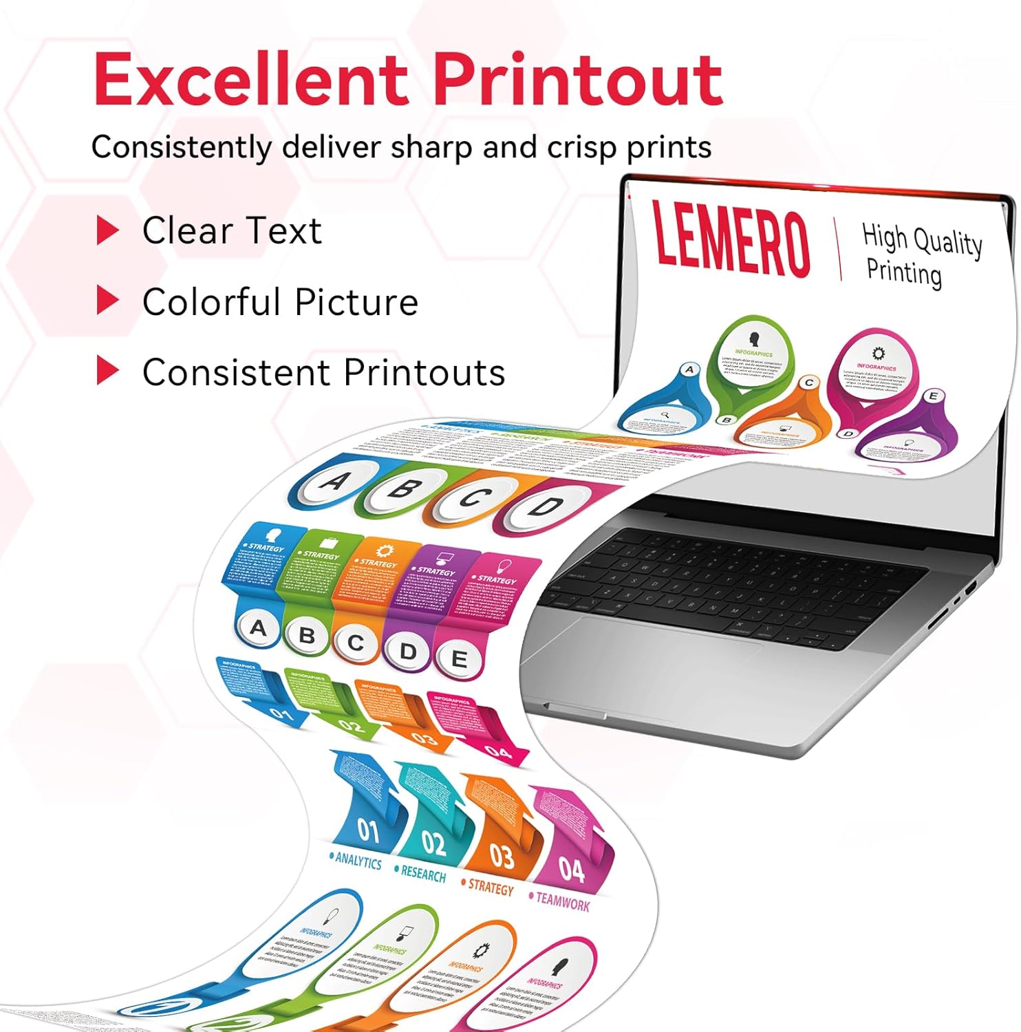 LEMERO 067H Toner Compatible for Canon 067H Toner Cartridges Set Work for Canon MF656Cdw Toner for Canon 067 MF654Cdw MF653Cdw LBP632Cdw Printer, Black Cyan Yellow Magenta 4-Pack of 067h Toner