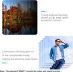 JJC Intervalometer Timer Remote Shutter Release Time Laspe for Panasonic S9 and G100D Cameras, for Long-Exposure Timer Shooting Photography