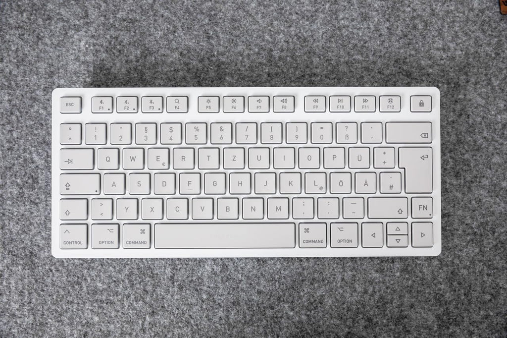 Cherry KW 7100 Mini BT for MAC Keyboard Compact Multi-Device Office with Mac Layout