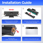 MLT-D111S Toner Cartridge High Yield Black 2-Pack Compatible for Samsung MLT-D111S 111S MLT111S D111S for Samsung Xpress M2020W M2070FW M2070W M2020 M2024W M2074FW M2070F M2022 M2026 M2070 Printer Ink