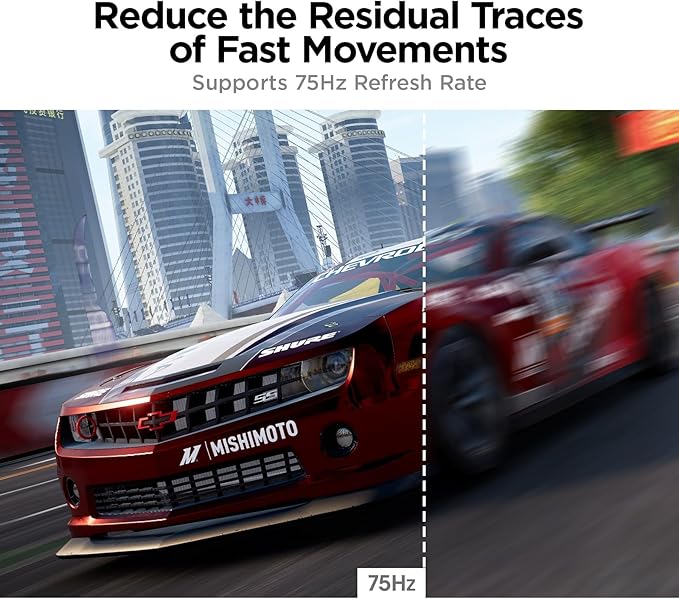 KOORUI 27 Inch Curved Monitor FHD 1080P 75Hz Computer Monitors PC Screen with HDMI VGA,Tilt Adjustable,1500R, Eye Care, Black, 27N5CA