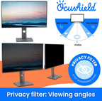Ocushield 22” (16:10) Premium Anti Blue Light Screen Protector with Privacy Filter for Laptops and Computer Monitors - Anti-Glare - Easy Install - Anti-Fingerprint - Reduce Eye Fatigue (474 x 297 mm)