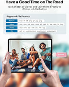 Gulloe 512GB Flash Drive Intended for iPhone, Memory Stick Storage for Photos and Videos Backup, Compatible with iPhone iPad Android PC, Plug and Play, No Application Required (Pink)