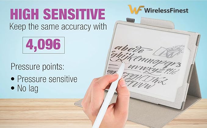 No Worn Out Titanium Alloy Metal Remarkable 2 Pen Tips Replacement Compatible Nibs for Remarkable 2 1 Marker Plus Pencil Kindle Scribe Basic & Premium Stylus Digital Pen Fine Tip, Smooth Ballpoint Nib