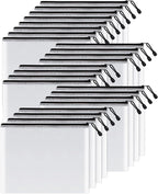 SUNEE Mesh Zipper Pouch 9x13 in (Black, 24 Packs),Extra Large Water-Resistant Zip Bag for School Office Supplies, Puzzles & Games Organizing Storage