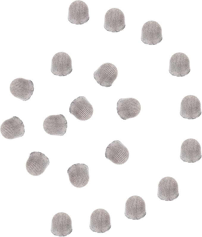 MECCANIXITY 10Pcs Replacement Fiber Mesh Tips for Stylus Pens 8.5mm Suitable for Capacitive Touch Screen,High Sensitivity,Soft,No Scratch Screen Pen Tip