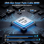 NIMO 15.6" FHD IPS Laptop, Intel N150 (Up to 3.6GHz, Beat i3-10110U), 16GB RAM 1TB SSD, Backlit Keyboard Fingerprint, Wi-Fi 6 BT5.2 Type-C 65W Computer for Students and Home Office