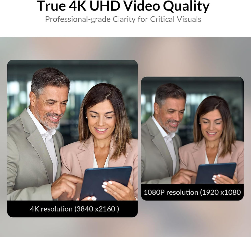 4K Conference Room Camera System, AI Auto-Tracking PTZ Camera 3x Optical/5x Digital Zoom with Bluetooth Speakerphone Set, 120° Wide-Angle, 16-Foot Mic Pickup, for Zoom YouTube Teams OBS and More