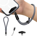 Kaptron Adjustable Phone Wrist Strap - Universal Cell Phone Lanyard Wrist Strap with Lanyard Patches
