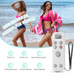 Remote Control for Fujifilm Camera,USB-C Rechargeable Wireless Shutter Release with OLED Screen for Fujifilm Fuji X100VI,X-T5,X-T4,X-T3,X-T50,X-T30II, X-T30,X-S20,X-S10,X-H2S,X-H2,X-E5 (White)