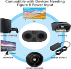 6FT Long Power Cable/Cord/Wire Compatible with USB C Charger Block, Hub, GaN Charging Station, Cube, USB Power Strip