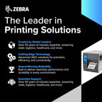 Zebra ZT231 (Zebra ZT230 Replacement) | Thermal Transfer & Direct Thermal 203 DPI | ZT23142-T01000FZ | USB, Serial, Ethernet, Bluetooth Connectivity, Tear Bar