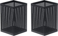 Comix Mesh Pen Holder Desk, Wire Pencil Holder with Foam Pad and Non-Slip Bottom Office Supplies Desk Organizer for Home Office School, 2 Packs