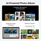 UGREEN NASync DXP2800 2-Bay Desktop NAS, Intel N100 Quad-core CPU, 8GB DDR5 RAM, 2.5GbE, 2X M.2 NVMe Slots, 4K HDMI, Network Attached Storage (Diskless)