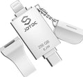 256GB Apple MFi Certified iPhone-Photo-Stick, 3 in 1 USB C Photo-Stick-for-iPhone-USB-Flash-Drive iPhone Memory-Stick Thumb Drives iPhone Backup Memory Stick for iPhone 16 15 14 13 12 iPad Android PC