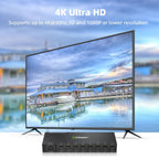 HDMI KVM Switch 1 Monitor 8 Computers 4K@30Hz, 8 Port HDMI KVM Switches for 8 Computers Share 1 Monitor Keyboard and Mouse, Support Hotkey Switch, Remote Control and 8 USB Cables Included