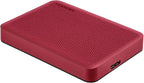 Toshiba Canvio Advance 4TB Portable External Hard Drive USB 3.0, Red - HDTCA40XR3CA