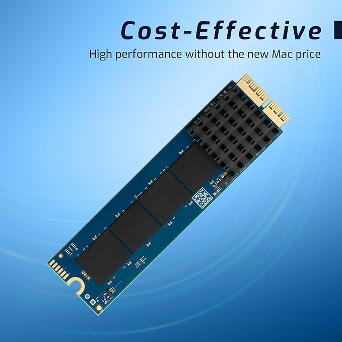 OWC 1.0TB Aura Pro X2 (GEN 4) SSD Upgrade Compatible with Mac Pro (Late 2013), High Performance NVMe Flash Upgrade, Including Tools & heatsink