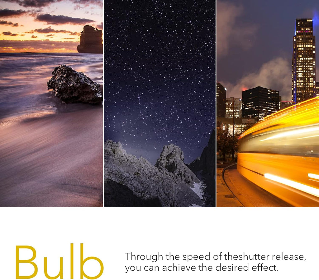 Wireless Shutter Intervalometer Timer Control with LCD and HDR for Nikon D750, D5300, D5600, D7200, D7500, Z6, Z7, Z9, D800, D850, Coolpix P1000