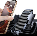 andobil Phone Holders for Your Car - Air Vent Phone Mount, Ultra-Stable Metal Clip with Anti-Shake & 360° Rotation, Universal Car Mount Fit iPhone 16/15/14/13/12 Pro Max/Android/Samsung Galaxy