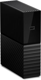 Western Digital 8TB My Book Desktop External Hard Drive, USB 3.0, External HDD with Password Protection and Backup Software - WDBBGB0080HBK-NESN