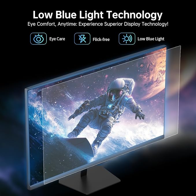 KTC 24 inch 190Hz/180Hz Gaming Monitor,HDR 400 Fast IPS Screen,FHD 1080P Monitor, 133% sRGB,AdaptiveSync,1ms Response Time,HDMI *2&DP*1,Tilt Adjustable, Eye Care