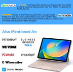 Keyboard Case for iPad 10th Generation 2022 & 11th (A16, 2025) – Magic-Style Keyboard with Multi-Touch Trackpad – Floating Cantilever Stand – Magnetic Case for iPad 10.9 inch 10th / 11th Gen.