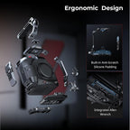 SmallRig Cage Kit for Canon C80, Modular Design with Top Plate, Side Plates, Bottom Plate, NATO Rail, Lens Adapter Support, for HDMI Clamp, with Cold Shoe Mount, 1/4''-20 & 3/8''-16