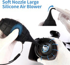 Camkix 14-in-1 Camera Lens Cleaning Kit - Includes Advanced Large Silicone Air Blower, 2in1 Lens Cleaning Pen, Dry Swabs, Cleaning Paper, 30 ML Optical Lens Spray for Mirrorless Cameras, APS-C, DSLR