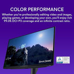 Alienware AW2725DF OLED Gaming Monitor - 26.7-inch Quantom-Dot WQHD (2560x1440) 360Hz 0.03Ms Display, AMD FreeSync Premium Pro, HDMI/DP/USB 3.2 Gen1, Height/Tilt/Swivel/Pivot Adjustability - Black