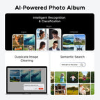 UGREEN NASync DXP4800 4-Bay Desktop NAS, Intel N100 Quad-core CPU, 8GB DDR5 RAM, 32G eMMC, 2X 2.5GbE, 2X M.2 NVMe Slots, 4K HDMI, Network Attached Storage (Diskless)