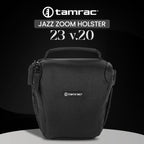 Tamrac Jazz Zoom Holster 23 v2.0 Camera Bag for Photographers, Camera Case for Photography Accessories, Shoulder Bag for Mirrorless Cameras, Crossbody Camera Bag, Travel Camera Carrying Case – Black