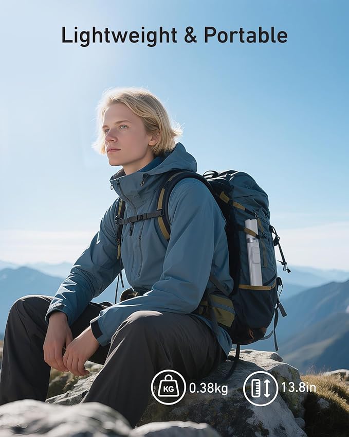 TELESIN 70" Phone Tripod Stand, Gravity-Activated Auto-Open Selfie Stick, Extendable Cell Phone Stand with Magnetic Bluetooth Remote, 360° Adjustable Travel Phone Tripod for iPhone/Android