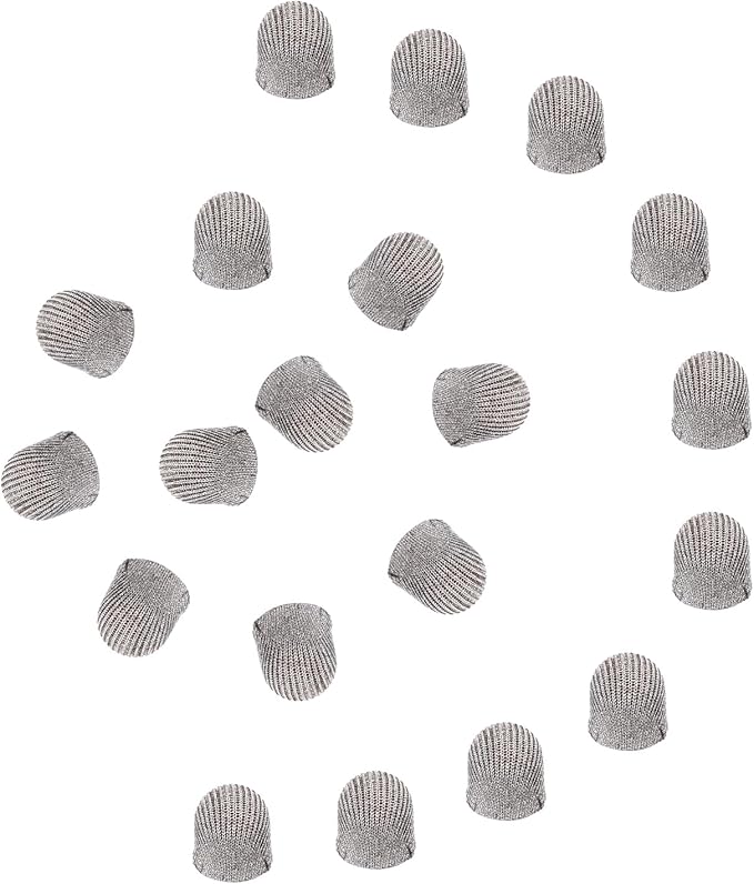 MECCANIXITY 10Pcs Replacement Fiber Mesh Tips for Stylus Pens 6.5mm Suitable for Capacitive Touch Screen,High Sensitivity,Soft,No Scratch Screen Pen Tip