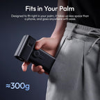 ULANZI AD02 Storm Electric Air Duster V2, 13W High-Speed Compressed Air Duster, 12.5W Fast Charge, Variable Speed, with 200-Mesh Filter & LED Light, Portable Mini Dust Blower for Camer Cleaning