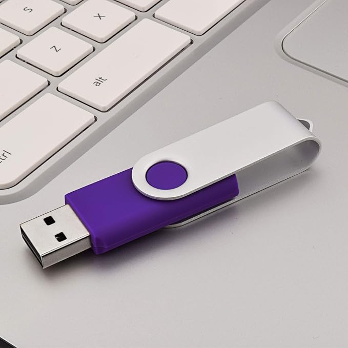 KOOTION 10PCS 16GB USB 2.0 Flash Drive 10 Pack USB Flash Drive Memory Stick Thumb Drive Flash Drives Purple