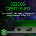 Seagate Game Drive for Xbox 5 TB External Hard Drive Portable HDD - USB 3.2 Gen 1, Black with Built-in Green LED bar, Xbox Certified, 3 Year Rescue Services(STKX5000403)