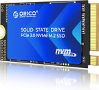 ORICO M.2 2242 NVMe SSD 512GB, PCIe 3.0 with 3200MB/s Read Speed, 3D NAND, Copper Heat Sink for Laptops, Mini PCs, IoT Devices, and DIY External Drives - J10-2242