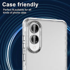 for Samsung Galaxy S25 Edge Camera Lens Protector, Individual Metal Ring Tempered Glass Lens Cover, [Strong Adsorption] Scratch Resistant Ultra-Thin HD Clear Lens Cover, 1 Set-Gray