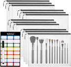 12pcs Mesh Zipper Pouch Bags, A5 Storage Bag for Organizing, File Bags for Office, Board Games and Home Supplies