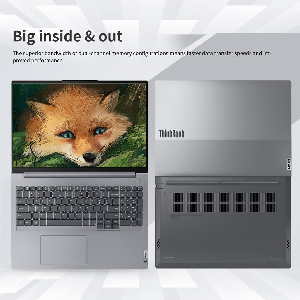 Lenovo ThinkBook 16 Business Laptop, 16" FHD+ Display, 8-Core Intel i5-13420H, 16GB DDR5 RAM, 512GB SSD, HDMI, SD Card Reader, Wi-Fi 6, Windows 11 Pro, Bundle with Targus USB-C 100W Docking Station