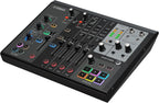 Yamaha AG08 Black 8-Channel Live Streaming Loopback Mixer/USB Interface with Steinberg Software Suite