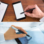 MECCANIXITY 4pcs Stylus Pens for Touch Screens Universal Capacitive Stylus Pencil Sensitivity for Phone Tablet Touch Screen Device,Black Blue Purple White